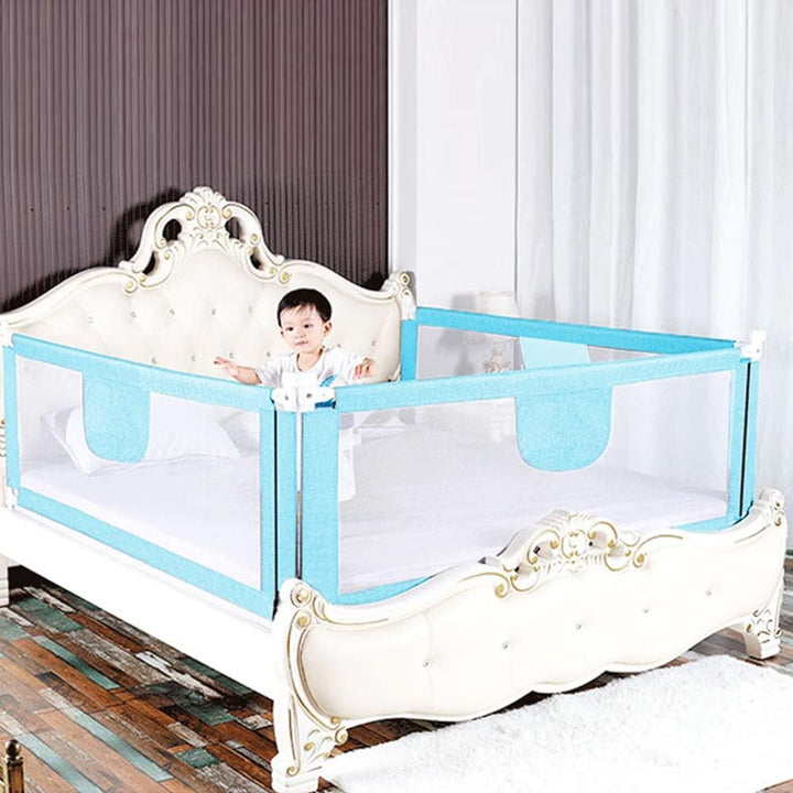 XDAILUYYDS Baby Bettgitter，Vertikaler Hebebettzaun，Kinderbettschutzgitter ，Bettschutzgitter Rausfall