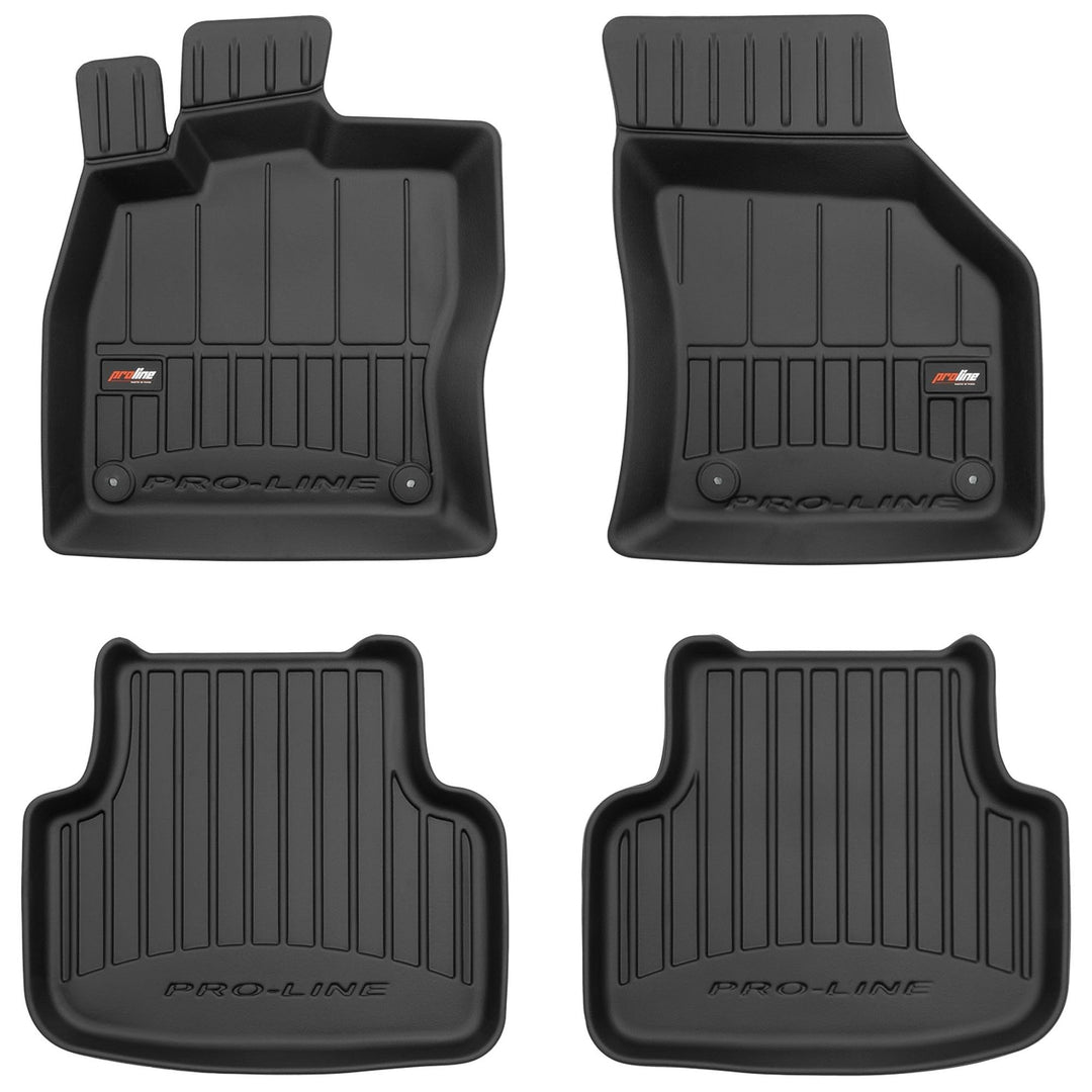 SMK Gummimatten auto fussmatten Satz für Skoda Octavia III 2012-2020 Erleben Sie einen neuen Standar