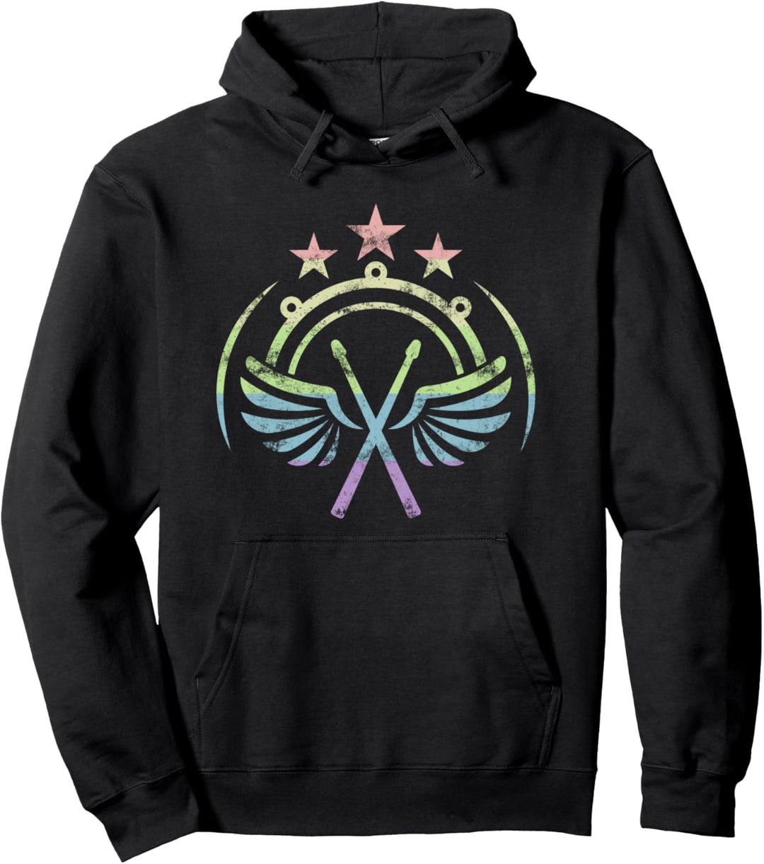 Schlagzeuger Drummer Musik Schlagzeug Pullover Hoodie