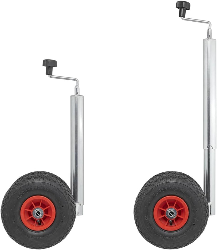 ProPlus Zwillingsrad Doppelstützrad Anhänger Bugrad Anhängerstützrad Deichsel Rad Reifen Single, Sin