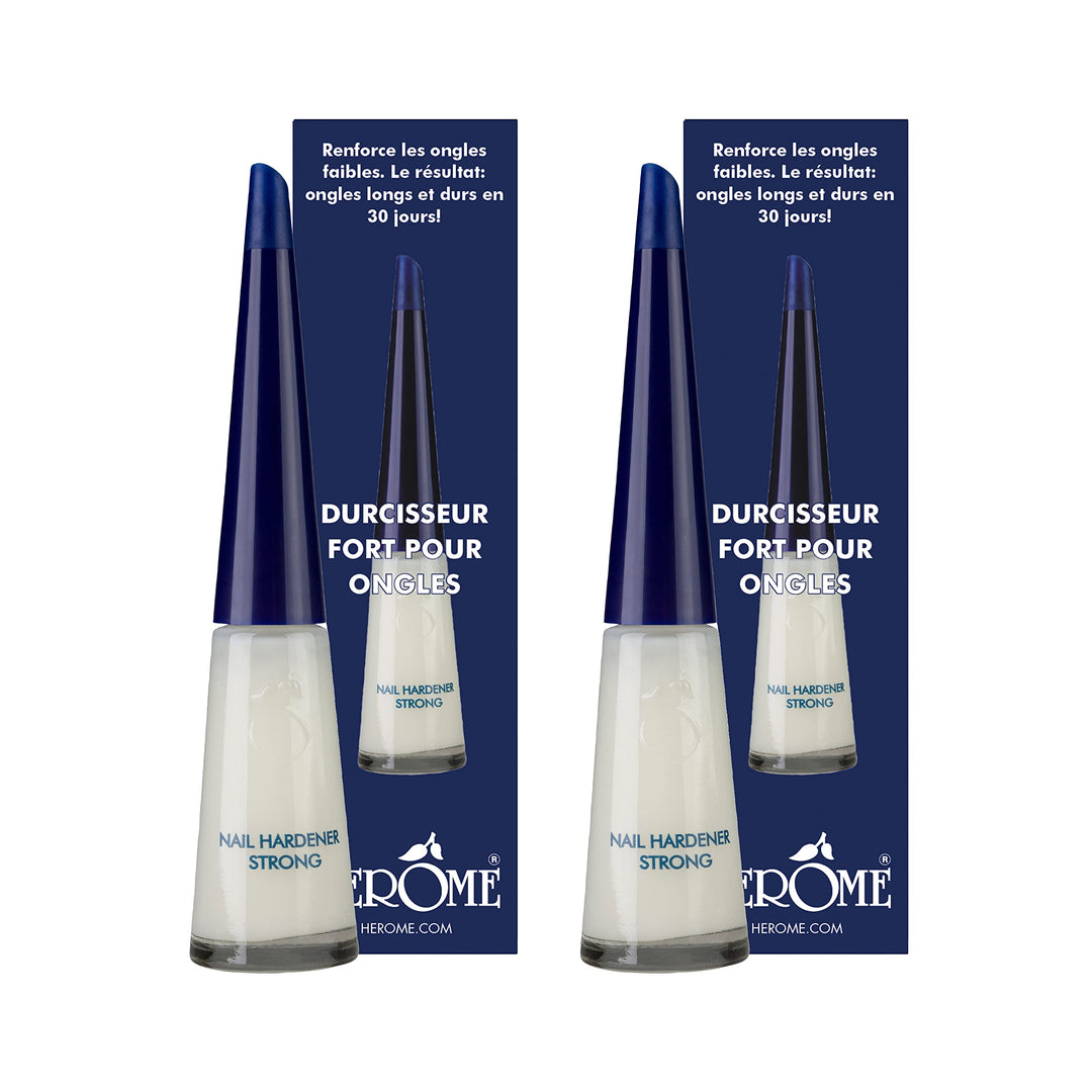 Herome 2-Pack Nagelhärter - Nagelverstärker Garantiert Feste Nägel Innerhalb von 30 Tagen. (Strong)