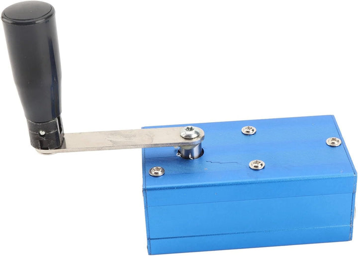 Manueller Dynamo mit Hoher Leistung, Tragbares Handkurbel-Ladegerät, Handy-Ladegerät mit COB-Licht f