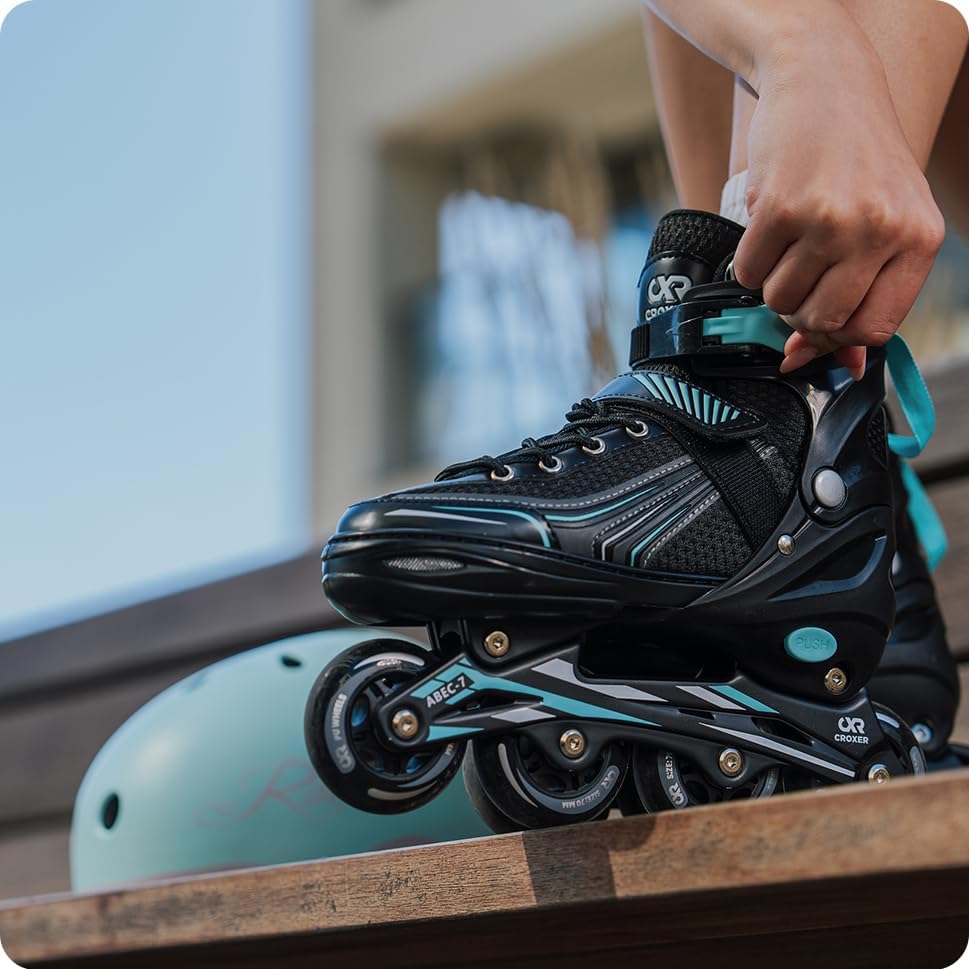 2in1 Croxer Inlineskates/Schlittschuhe Optima verstellbar
