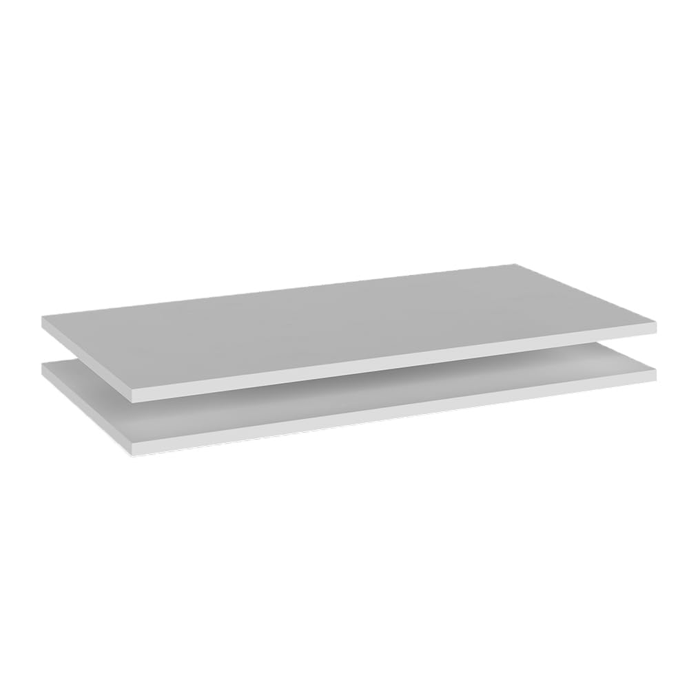 Vicco Einlegeboden Claus, Weiss, 2er Set, Weiß