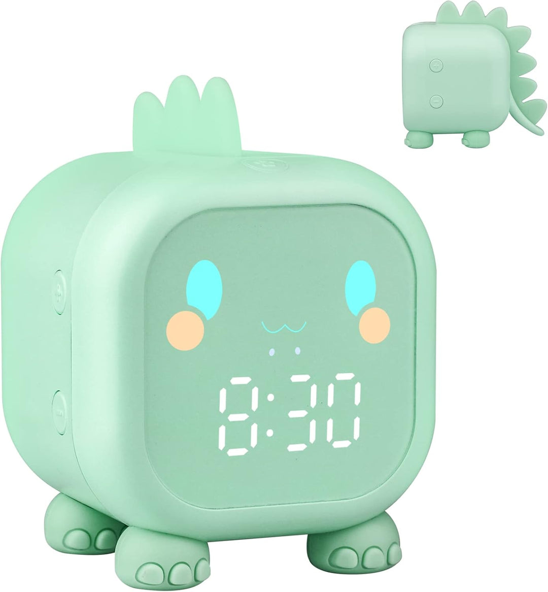 Ayybboo Kinderwecker Digitaler, Wecker Digital Sonnenaufgangssimulator Kinderwecker für Mädchen Jung
