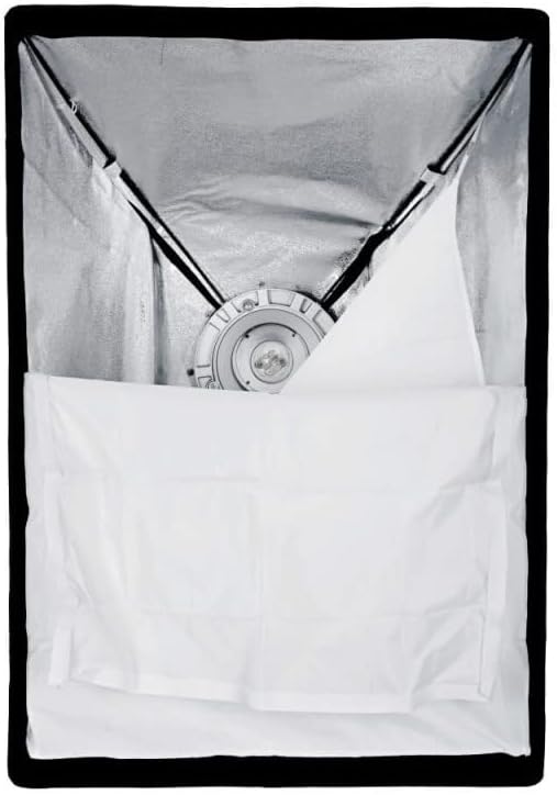 GODOX Unisex-Erwachsene Sb-fw6090-60x90 Cm Softbox W. Grid 60x90 Cm, Schwarz, One Size