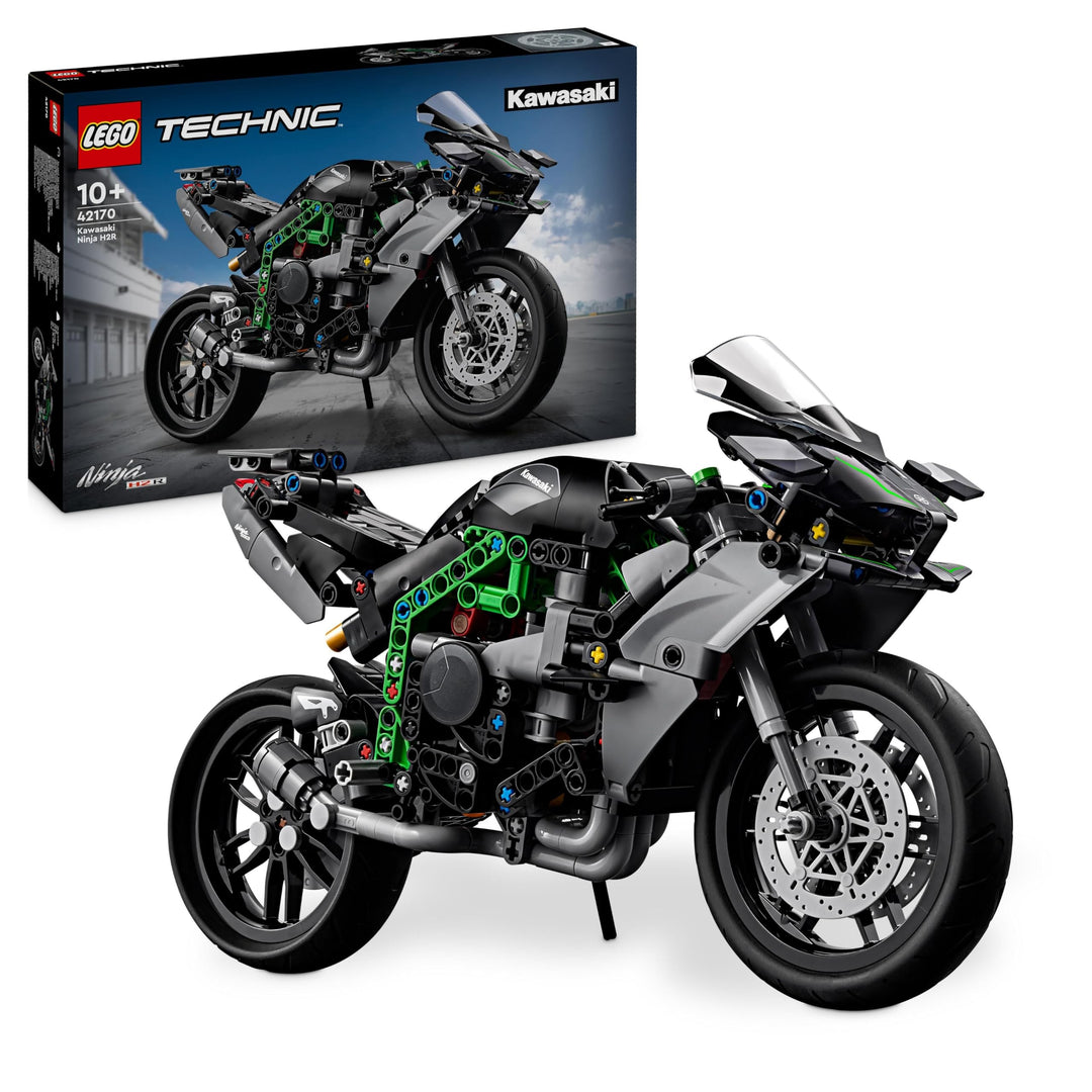 LEGO Technic Kawasaki Ninja H2R Motorrad, Geschenk für Kinder & Erwachsene zum Geburtstag, Dekoratio