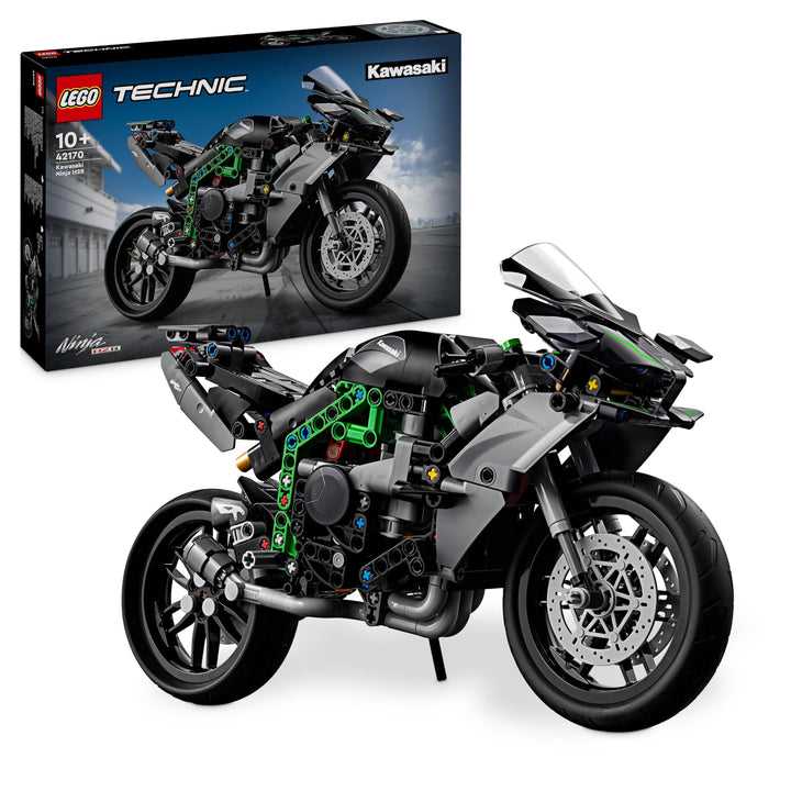 LEGO Technic Kawasaki Ninja H2R Motorrad, Geschenk für Kinder & Erwachsene zum Geburtstag, Dekoratio