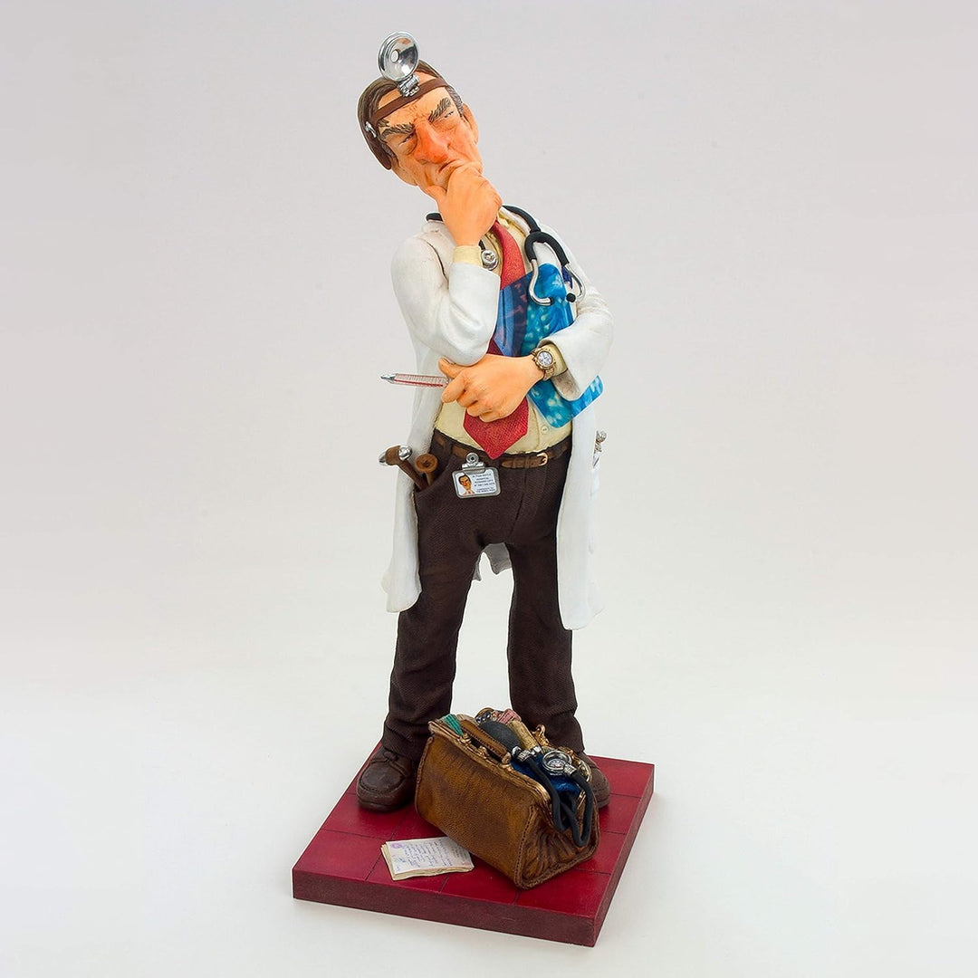 Guillermo Forchino FO84003 Figur der Doktor, Kunstharz, Mehrfarbig, 20 x 10 x 24 cm