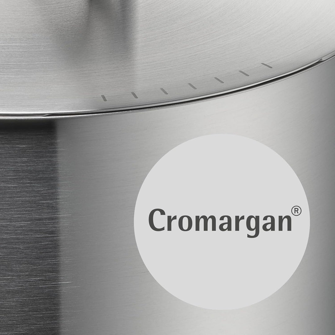 WMF Ultimate Cool Kochtopf klein 24 cm, Edelstahldeckel, Bratentopf Induktion 4,1l, Cromargan Edelst
