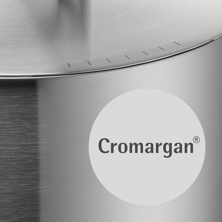 WMF Ultimate Cool Kochtopf klein 24 cm, Edelstahldeckel, Bratentopf Induktion 4,1l, Cromargan Edelst