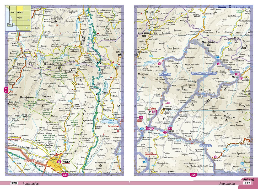 Reise Know-How Wohnmobil-Tourguide Toskana und Elba: Die schönsten Routen, Taschenbuch