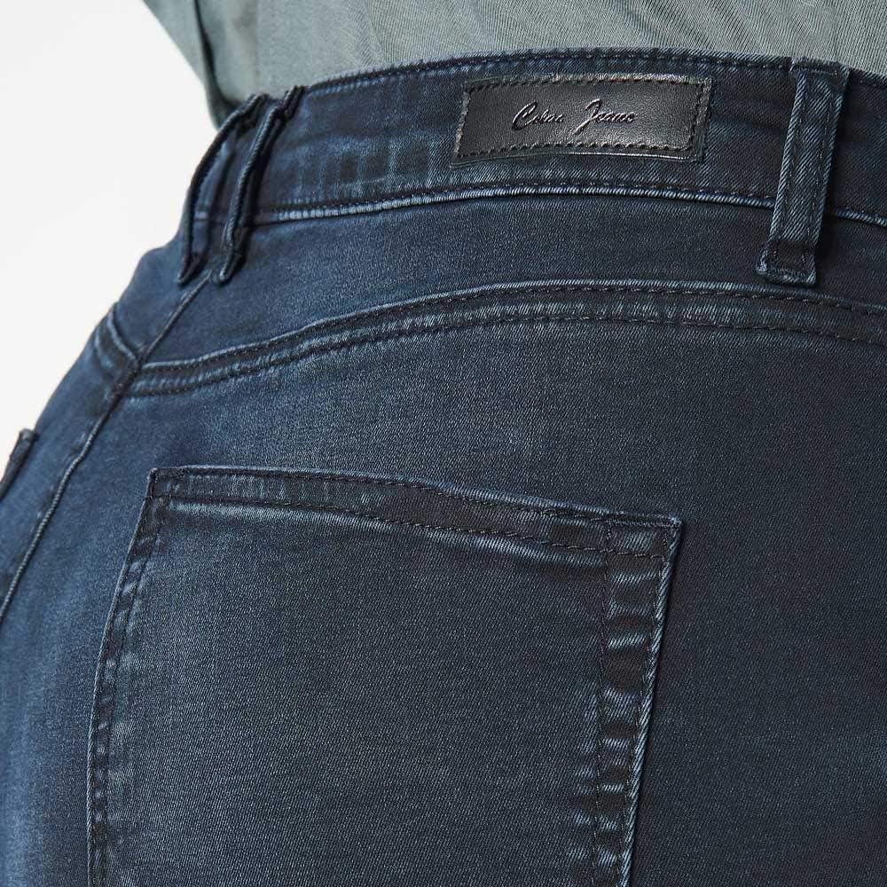 COLAC Damen Jeans Mira Slim Black Used Skinny Fit mit Stretch 203.05.02 38W / 32L Darkblue Used, 38W
