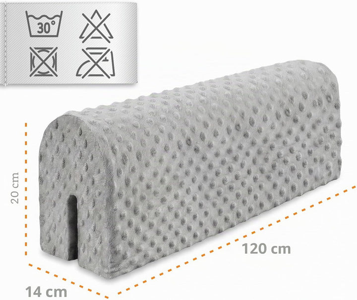 Bettkantenschutz für Kinderbetten 120 cm - Schutz für Bettrahmen Baby Bett rausfallschutz für boxspr