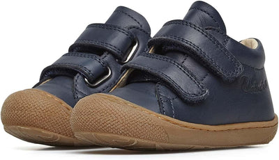 Naturino Cocoon VL-Lauflernschuhe aus Nappaleder-Anthrazit 17 EU Marineblau, 17 EU Marineblau