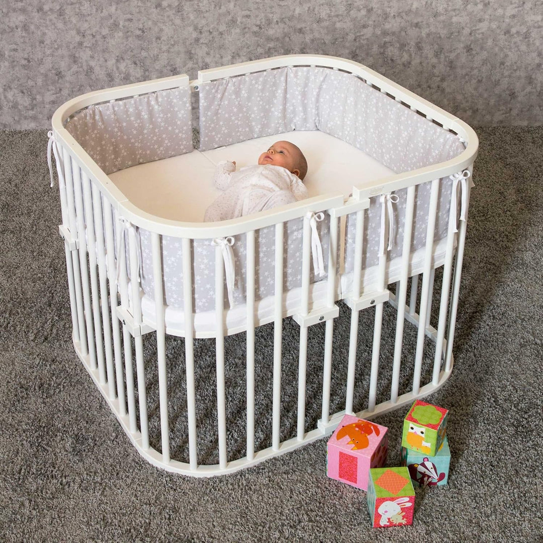 babybay Verbindungsbacken zum Laufstall passend für Modell Original, Midi, Maxi und Boxspring, beige