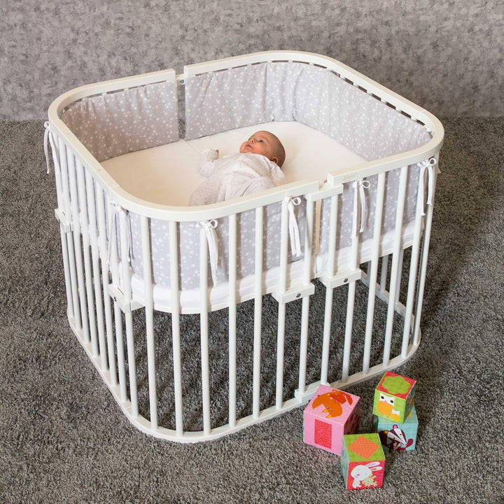 babybay Verbindungsbacken zum Laufstall passend für Modell Original, Midi, Mini, Maxi und Boxspring,