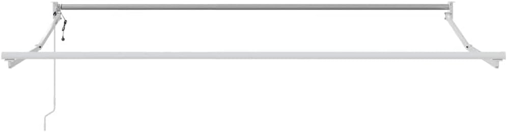 vidaXL Markise Automatisch Weinrot 300x250 cm 300 x 250 cm Burgunder und Weiss, 300 x 250 cm Burgund