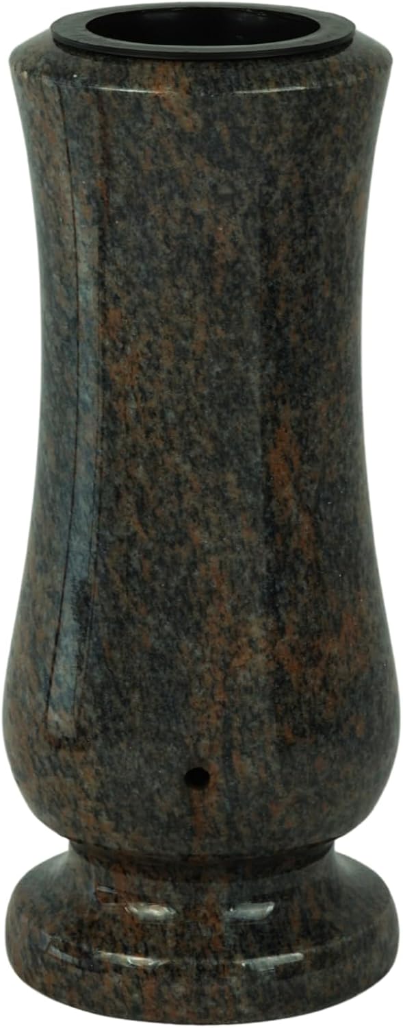 designgrab Taille-medium Grabvase aus Granit Gneis Halmstad
