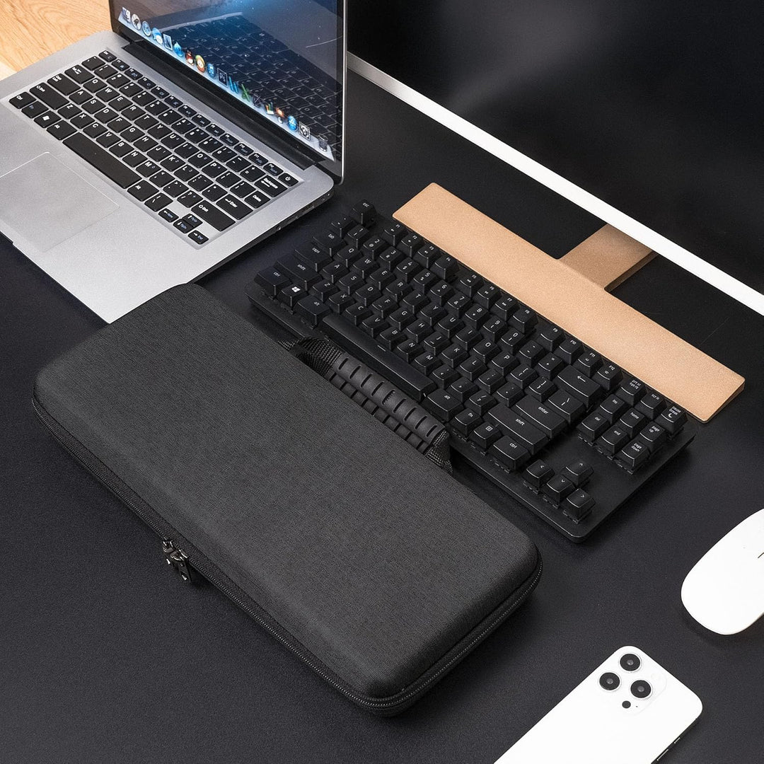 Geekria Tenkeyless TKL Tastaturhülle, Hartschalen-Reisetragetasche für 80% kompakte 87 Tasten Comput