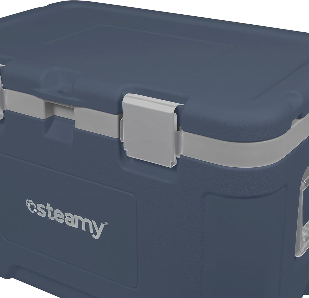 Steamy Cool 50, Kühlbox, 50 Liter, Camping und Picknick, Blau