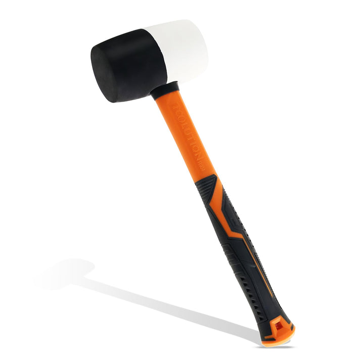 Gummihammer, 24oz Kleiner Gummihammer camping, Schonhammer für Boden und Tischlereiarbeiten geeignet