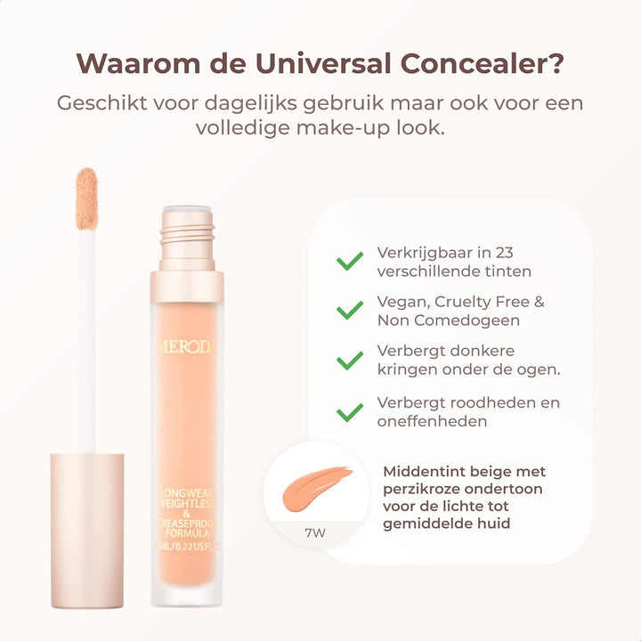 Meroda Universal Concealer (7W), 7W