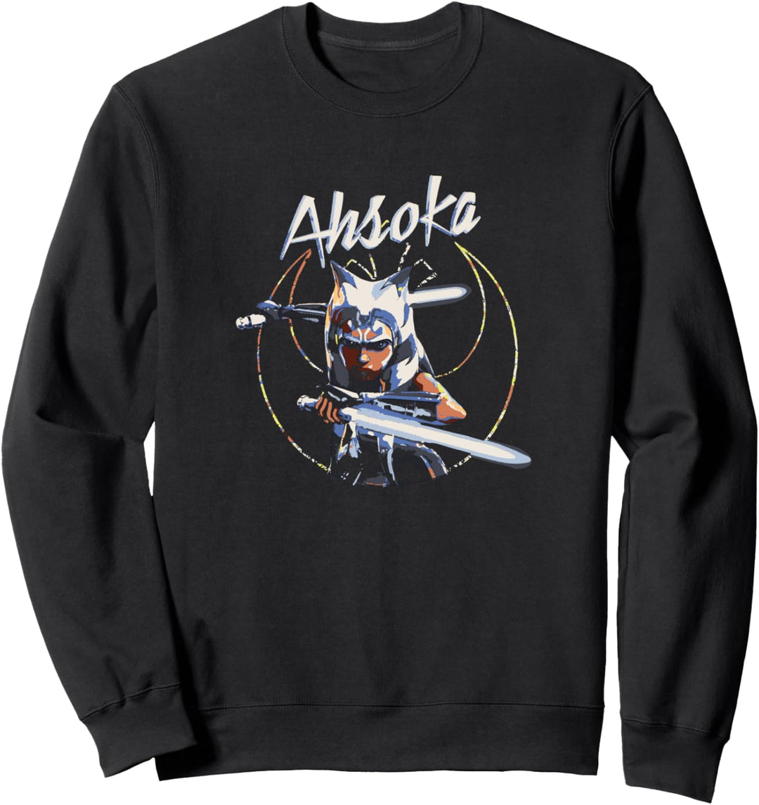 Star Wars Ahsoka Clone Wars Transparent Rebel Emblem Sweatshirt
