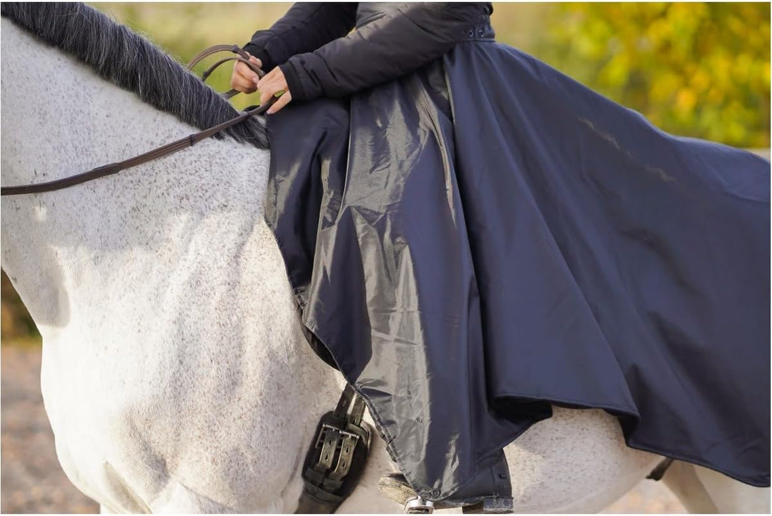 Lazura - Winter Reitrock für Damen Riga | Winterrock Winddicht & atmungsaktiv | Thermorock mit Fleec