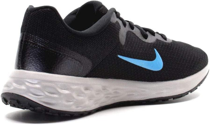 Nike Herren Revolution Laufschuh 42.5 EU Black Laser Blue Cobblestone, 42.5 EU Black Laser Blue Cobb
