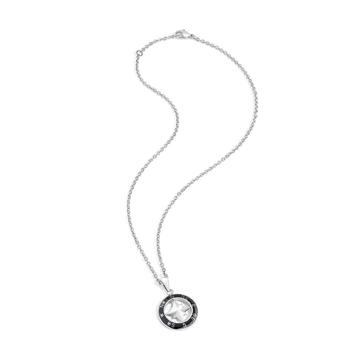 Sector No Limits Herren Halskette, Kollektion MARINE Sector Jewels, Länge 50 cm, aus Edelstahl, Schw