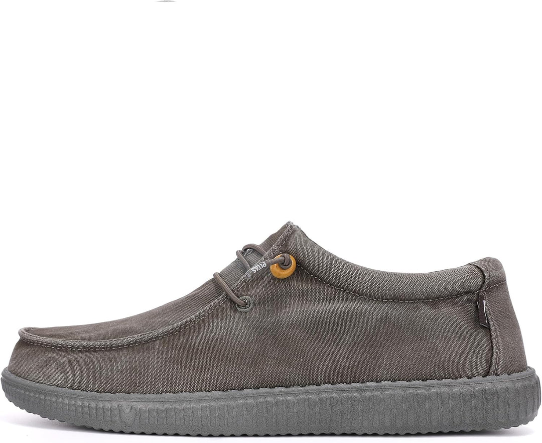 WALK IN PITAS | WP150 WALLABI Washed | Herren Mokassins | Flache Slipper für Männer | Slip on Loafer