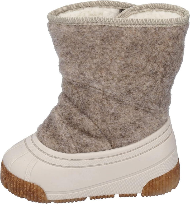 CMP Unisex Kinder Eco Baby Latu Snowboot Shoes Walking Shoe 26/27 EU Bone Mel, 26/27 EU Bone Mel