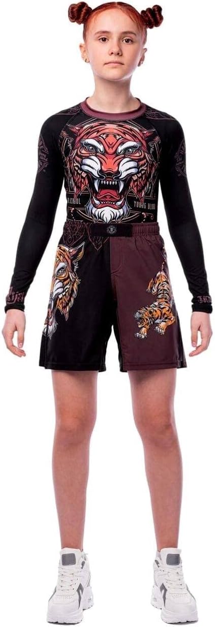 Hardcore Training Kids Boxing Shorts Kurze Hose Kinder Boxen Fitness Sportbekleidung Kinder Muay Tha