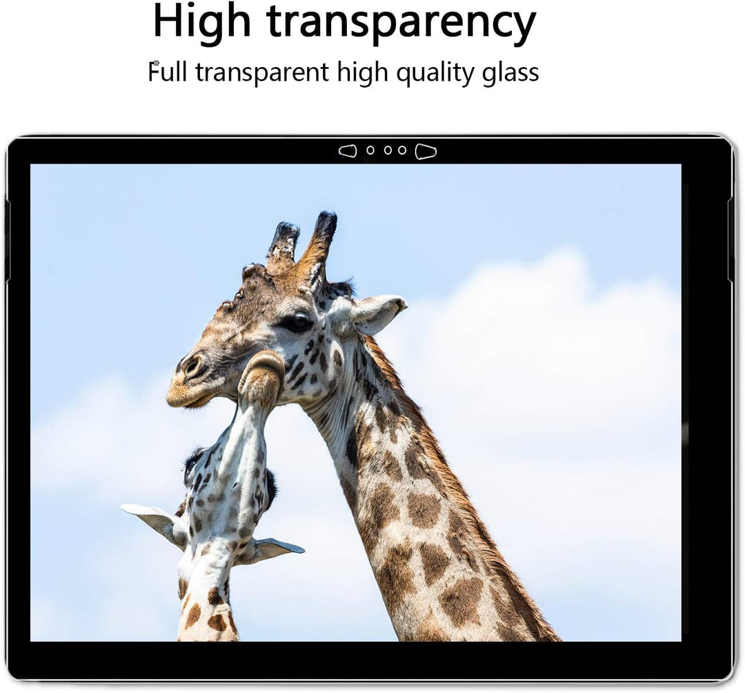 MEGOO [2 Stück] Glas-Displayschutzfolie entworfen für Surface Book 3 13,5 Zoll, ultraklar/hohe Reakt