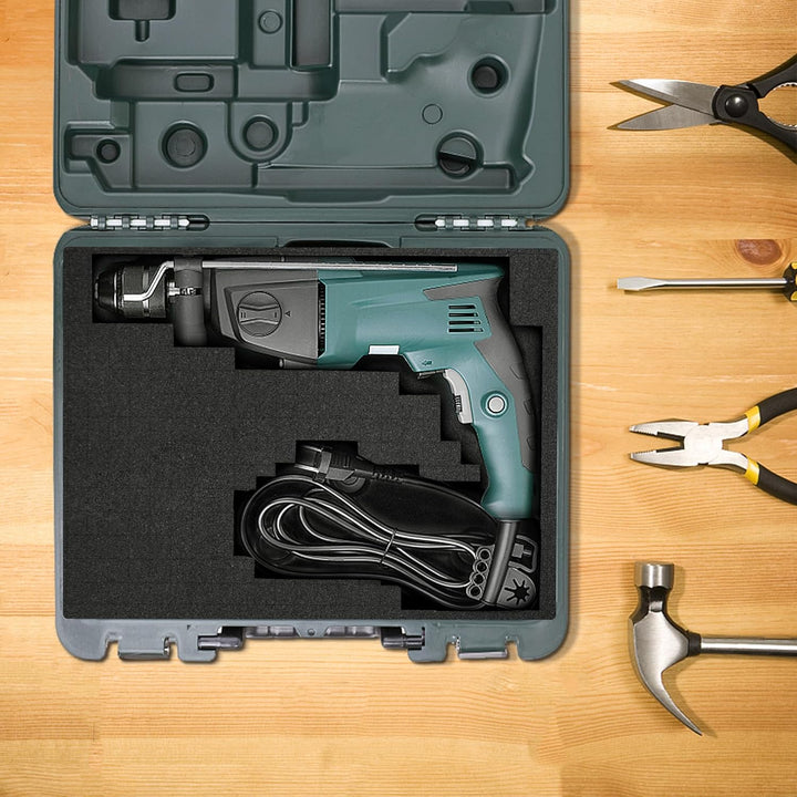 2 Stück 400 x 300 x 50 mm Rasterschaumstoff Würfelschaum - Werkzeugkoffer Kamerakoffer Schaumstoff,K