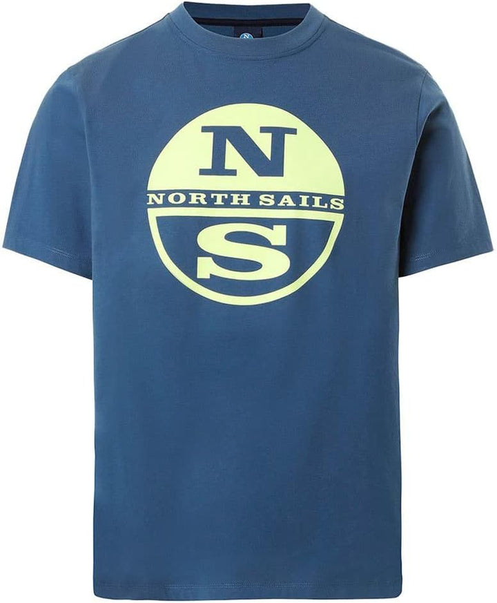 NORTH SAILS Herren T-Shirt W/Graphic Tshirt M 0787 Dark Denim, M 0787 Dark Denim