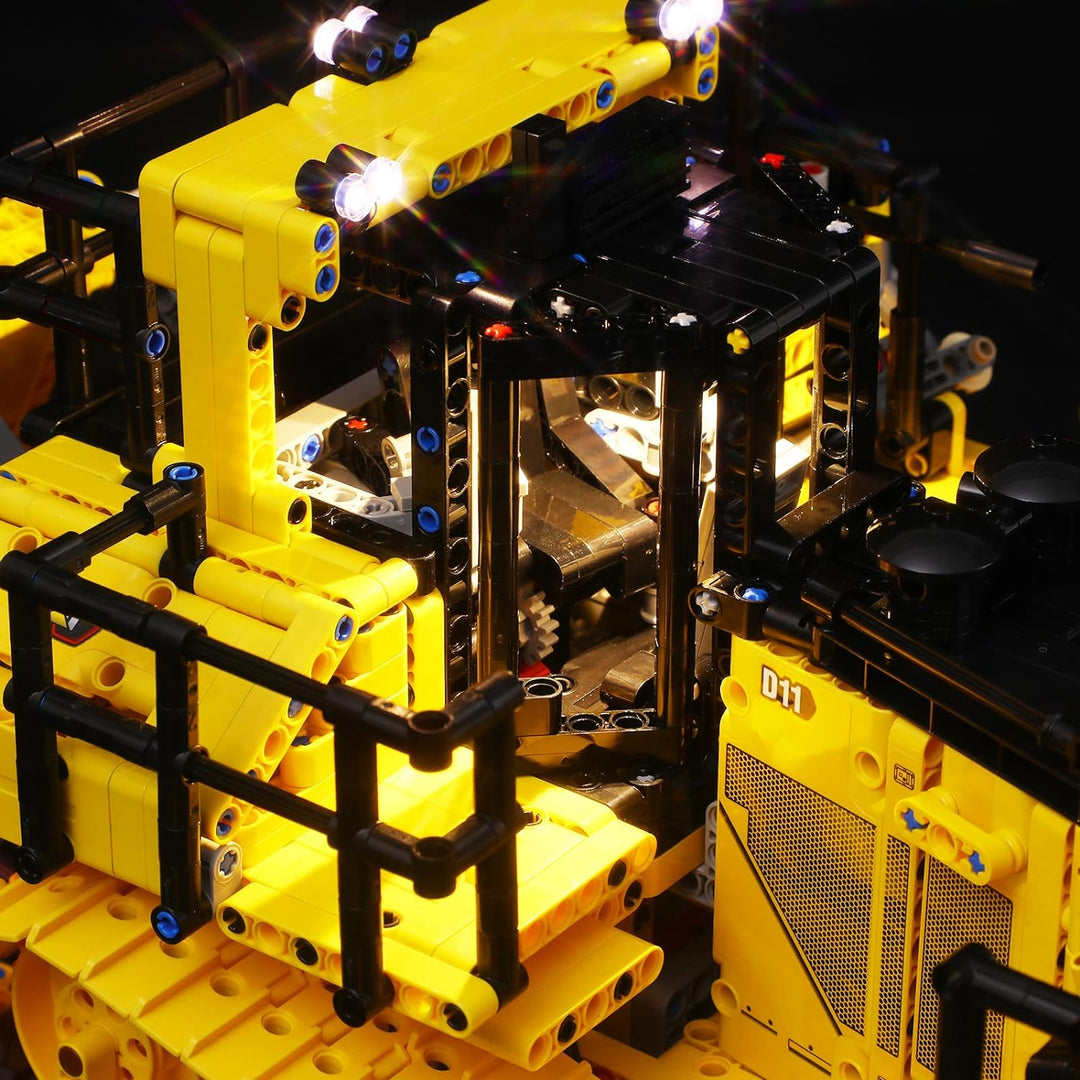 LIGHTAILING Licht-Set Für Lego 42131 Technic App-Controlled Cat D11 Bulldozer Bausteinen Modell - Mo