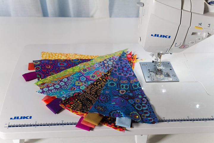 JUKI HZL-DX5 elektrische Nähmaschine mit automatischem Fadenabschneider, Fusssteuerung, Metall, weis