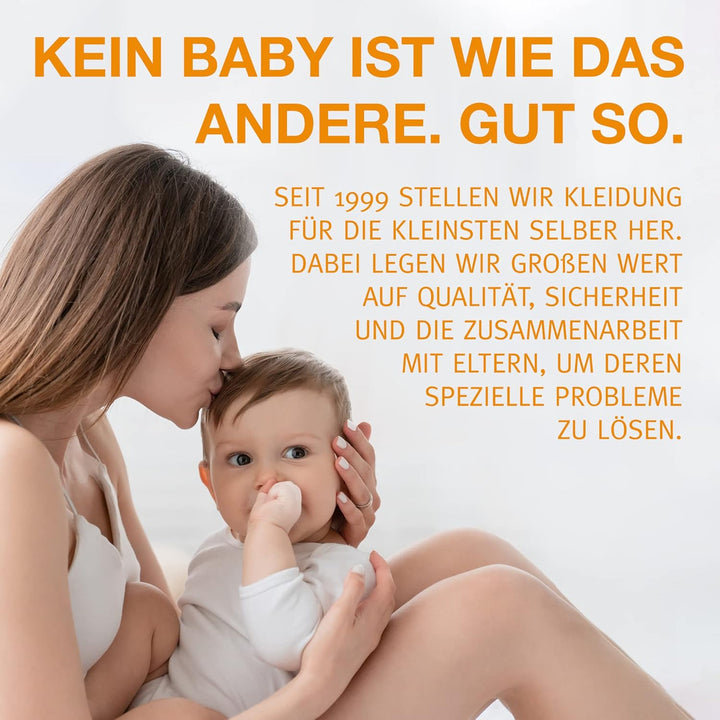 wellyou – Baby Body ohne Arm aus 100% super weicher Baumwolle – 2er Set Kinder Body Ärmellos für Mäd