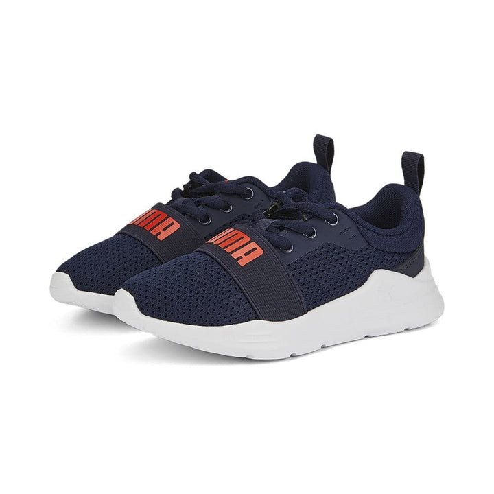 PUMA Unisex Kinder Wired Run Ps Sneaker 34 EU Peacoat, 34 EU Peacoat