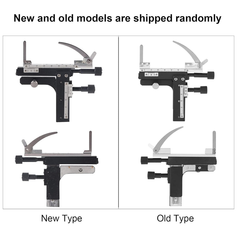 Beweglicher Mikroskoptisch ， Professioneller mechanischer beweglicher XY-Messschieber mit Skala für