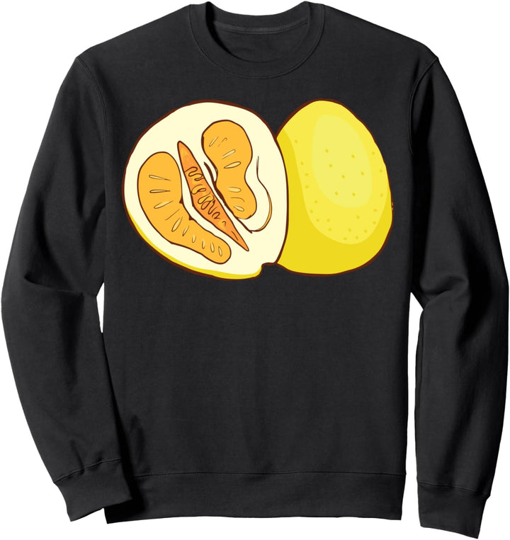 Pomelo Obst Vegetarier Veganer Sweatshirt