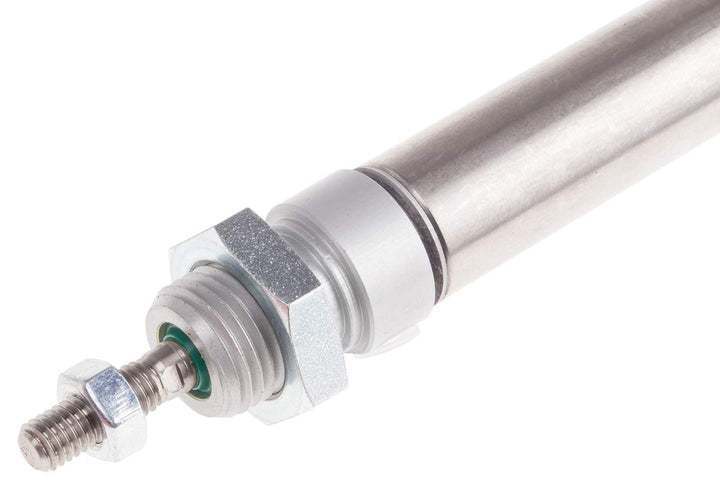 RS PRO ISO 6432 Pneumatikzylinder doppeltwirkend, Bohrung Ø 16mm / Hub 160mm, bis 10bar
