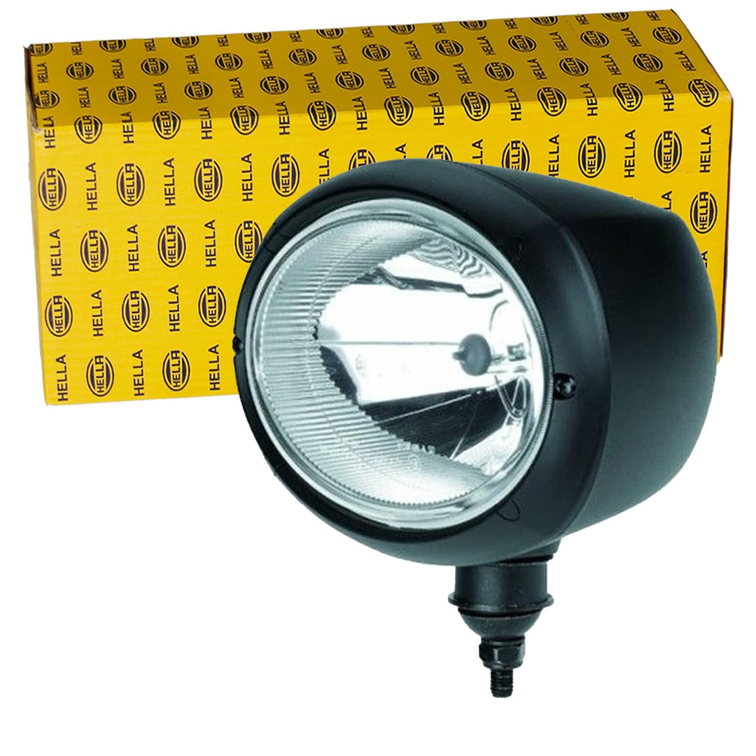 HELLA - Halogen-Hauptscheinwerfer - Oval 120 - 24/12V - Referenzzahl: 12.5 - Anbau - Stecker: Male -