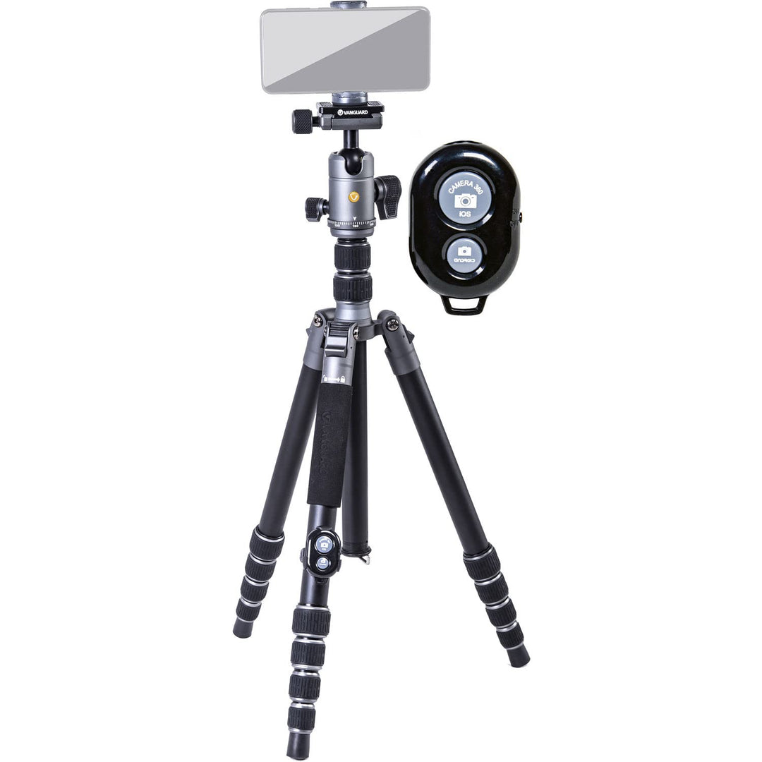 VANGUARD VEO 3GO 265HAB - Reisestativ aus Aluminium, silber Tripod, Tripod