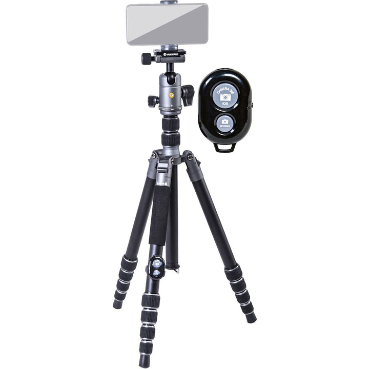VANGUARD VEO 3GO 265HAB - Reisestativ aus Aluminium, silber Tripod, Tripod