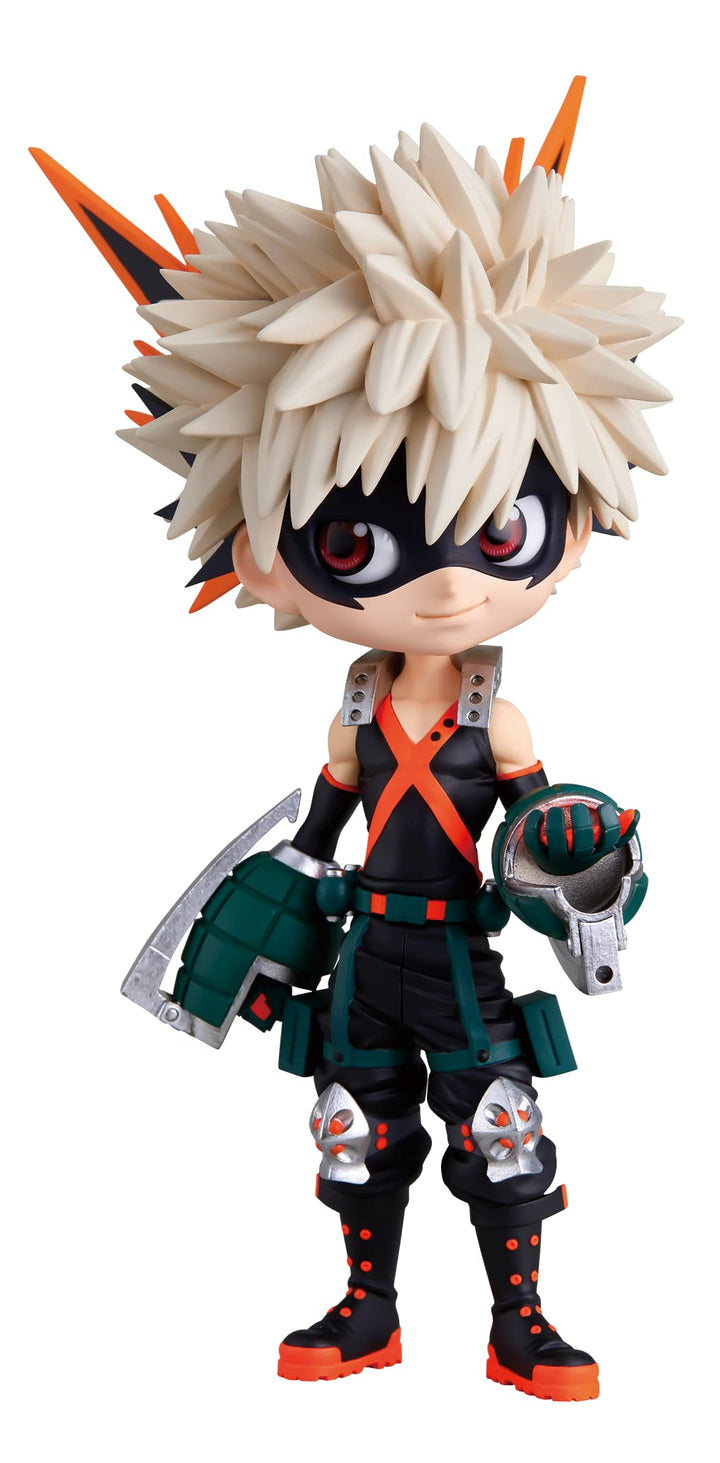 BANDAI Banpresto - Figurine My Hero Academia - Katsuki Bakugo Q Posket Ver A 14cm - 4983164172904 Me