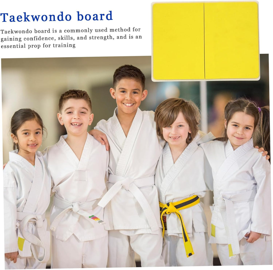 Taekwondo-Brechbretter für Leistungsübungen, Tests, wiederverwendbar, verdicktes ABS-EVA-Trainings-T