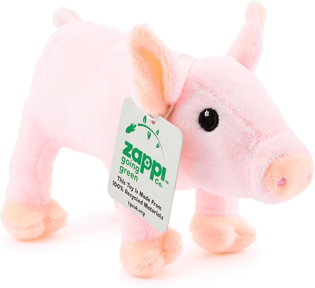 Zappi Co x3 Dreierpack Bauernhof-Spielzeugset für Kinder aus kuschelig weichem Plüsch, realistisch u